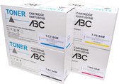 ABC huismerk Set 4x Toner XXL geschikt voor Lexmark CS421 CS421dn CS521 CS521dn CS622 CS622de CX421 CX421adn CX52