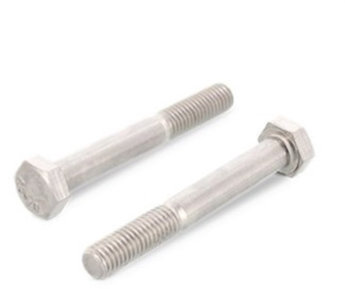 Zeskantbout deeldraad M10 x 40 DIN 931 RVS A2 (100 stuks)