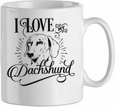 Mok I Love My Dalmatian/Dalmatiër | Hond| Cadeau| Cadeau | Beker 31 CL