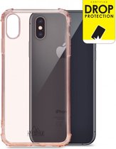 Apple iPhone XS Max Hoesje - My Style - Protective Serie - TPU Backcover - Soft Pink - Hoesje Geschikt Voor Apple iPhone XS Max