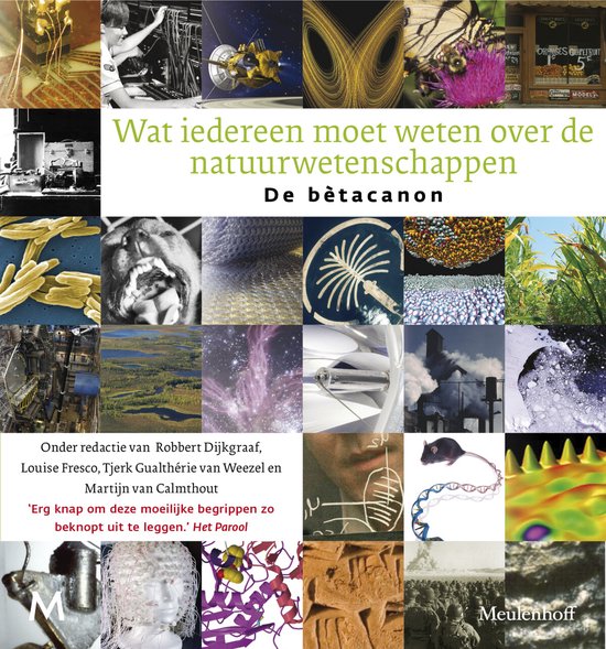 Boek cover Wat iedereen moet weten over de natuurwetenschappen van Martijn van Calmthout (Hardcover)