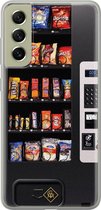 Casimoda® - Samsung S21 FE hoesje - Snoepautomaat - Siliconen/TPU - Multi