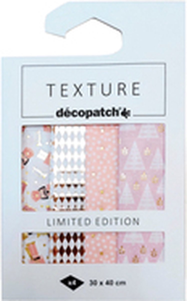 Texture Decopatch papier Thema Ritournelle hotfoil Limited Edition