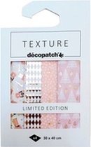 Texture Decopatch papier Thema Ritournelle hotfoil Limited Edition