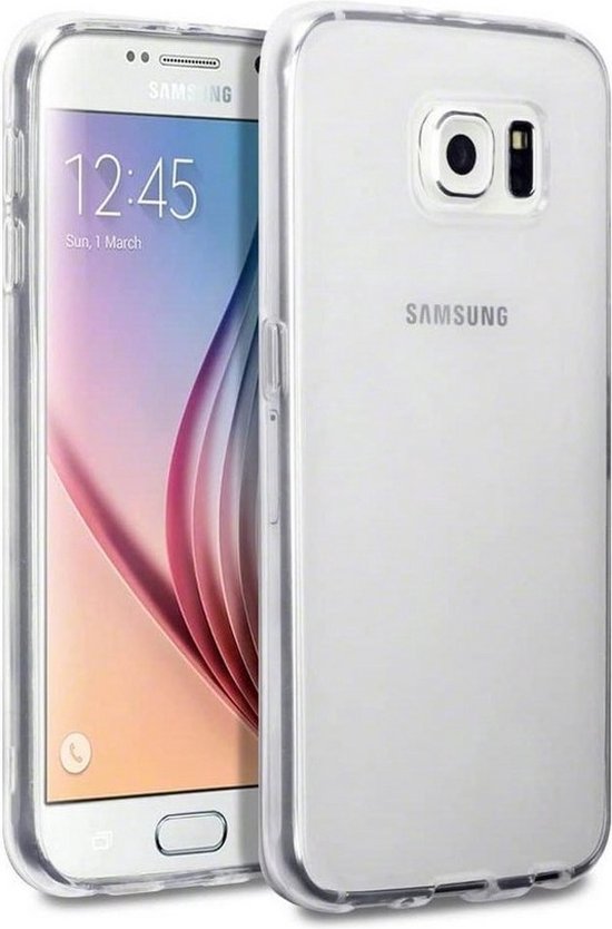 LuxeBass Hoesje geschikt Samsung Galaxy S6 Soft TPU hoesje Silicone Case -... | bol.com