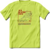 SU-35 Vliegtuig T-Shirt | Unisex leger Kleding | Dames - Heren Straaljager shirt | Army F16 | Grappig bouwpakket Cadeau | - Groen - L