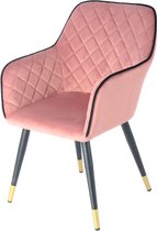 Amino 525 stoel roze/zwart