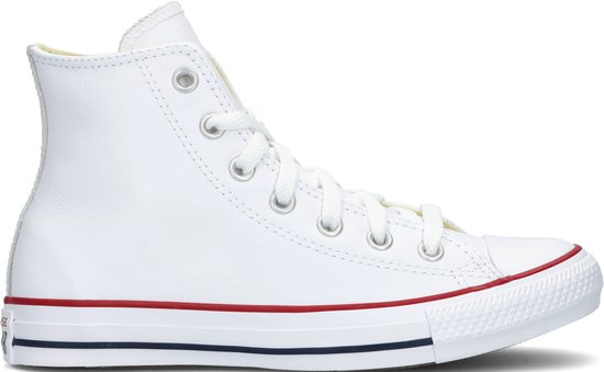 Converse Chuck Taylor All Star Hi Hoge sneakers - Leren Sneaker - Dames - Wit - Maat 39,5