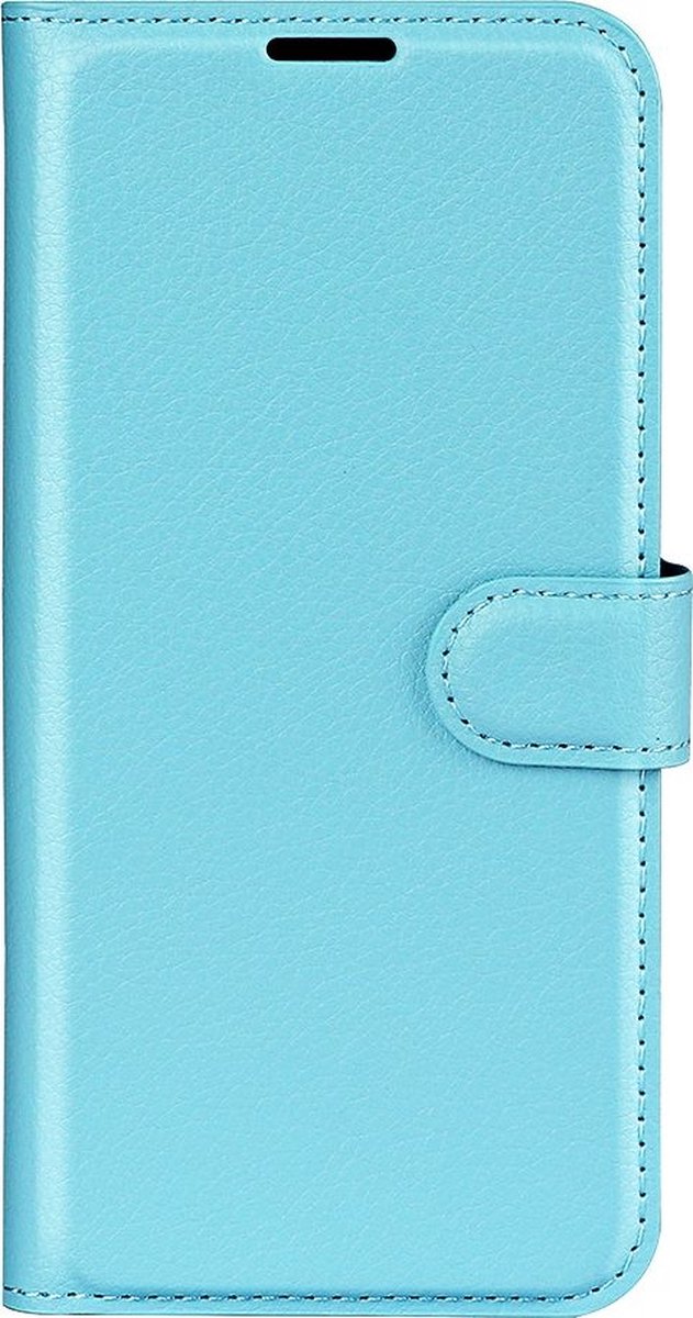 Mobigear Telefoonhoesje geschikt voor Samsung Galaxy M22 Hoesje | Mobigear Classic Bookcase Portemonnee | Pasjeshouder voor 3 Pasjes | Telefoonhoesje voor Pinpas / OV Kaart / Rijbewijs - Blauw