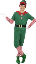 FUNIDELIA Elven kostuum voor mannen Kerst Elf - Maat: L - Groen