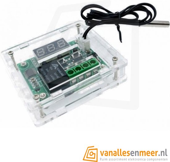 W1209 Digitale Temperatuur Controller Module, 12V Rode