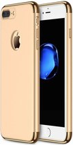 3 in 1 luxe gouden telefoonhoesje voor iPhone 7 Ultradunne TPU beschermhoes | Watchbands-shop.nl