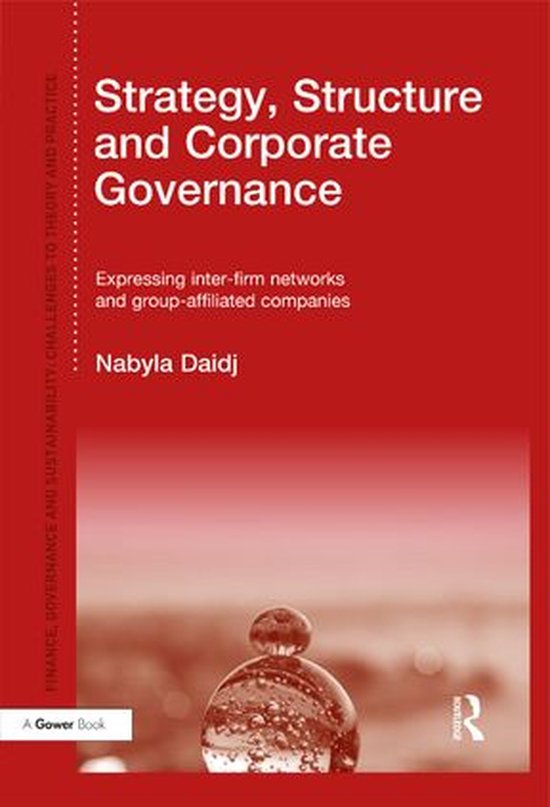 Finance, Governance and Sustainability - Strategy, Structure ... - cover