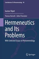 Contributions to Phenomenology 98 - Hermeneutics and Its Problems