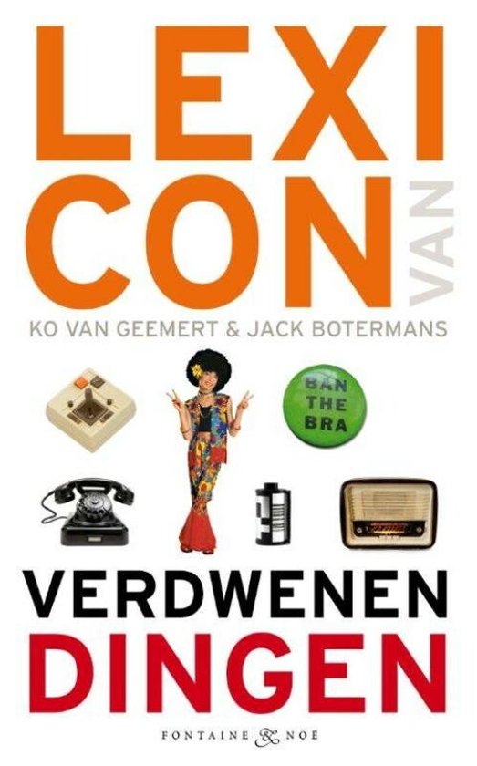 Cover van het boek 'Lexicon van verdwenen dingen'