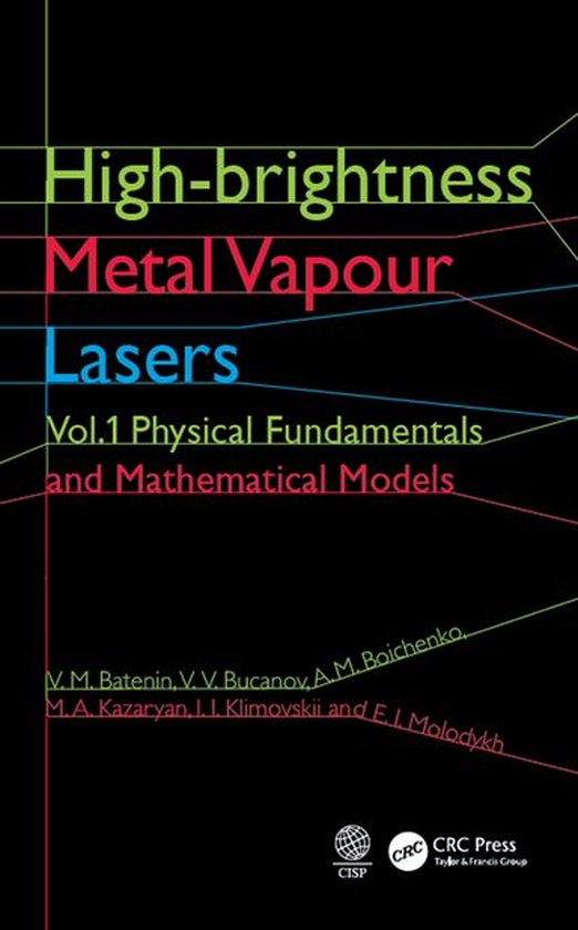 High-brightness Metal Vapour Lasers - cover