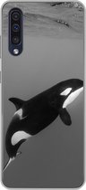 Geschikt voor Samsung Galaxy A50 hoesje - Orka - Water - Dieren - Siliconen Telefoonhoesje