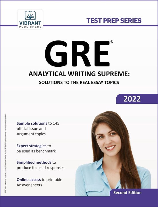 Test Prep Series - GRE Analytical Writing Supreme - cover