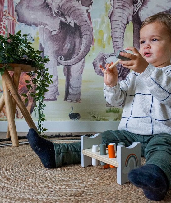 Tryco Baby Jeu du Marteau en Bois