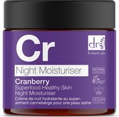 Dr Botanicals Cranberry Superfood Healthy Skin Night Moisturiser nachtcrème Gezicht 60 ml