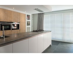 Dutchblinds® Houten Jaloezieën - 50mm - Wit - 160 x 250 cm - Breedtematen van 40 t/m 300 cm