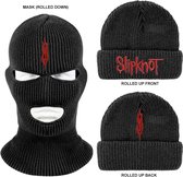 Bonnet Slipknot Logo Zwart