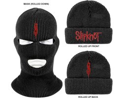 Slipknot - Logo Beanie Muts - Zwart