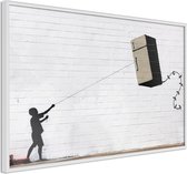 Banksy: Fridge Kite.