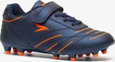 Dutchy Attack kinder voetbalschoenen FG - Blauw - Maat 34 - Uitneembare zool