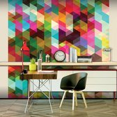 Fotobehang - Colourful Geometry.