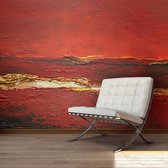 Fotobehang - Gold wave.