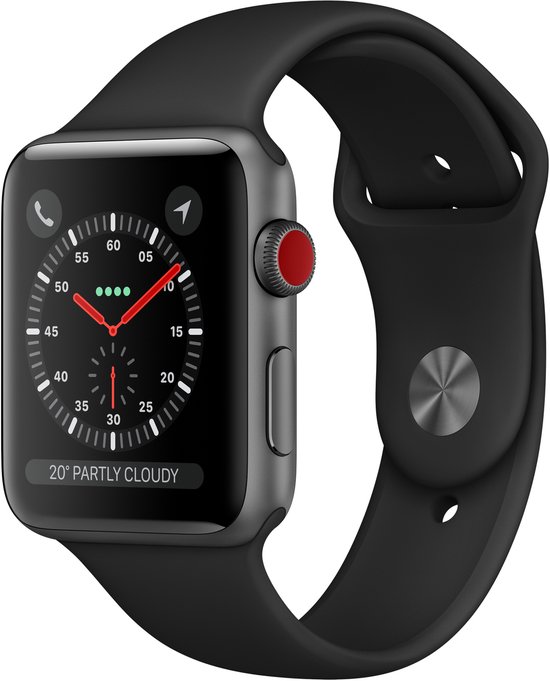 Apple Watch - 美品★Apple Watch Series3 38mm GPS+Cellular Apple Watch Series 3 38mm GPS + Cellular Gold Aluminum Case