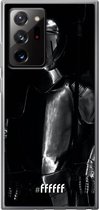 6F hoesje - geschikt voor Samsung Galaxy Note 20 Ultra -  Transparant TPU Case - Plate Armour #ffffff