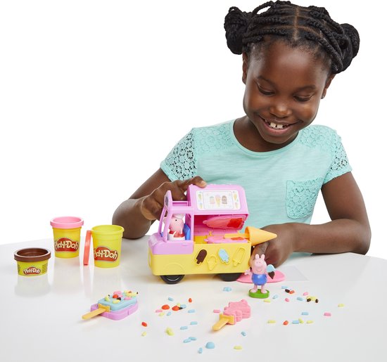 Play-Doh Peppas IJsjes Speelset - Boetseerklei - Inclusief 5 Play-Doh potjes