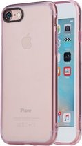 Apple iPhone 8 Hoesje - Rock - Pure Serie - TPU Backcover - Roze - Hoesje Geschikt Voor Apple iPhone 8