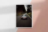 Glasschilderij Classic Porsche #1 - 70x100cm - Premium Kwaliteit - Uit Eigen Studio HYPED.®