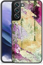 Coque pour téléphone portable Personnalisez la coque en Siliconen Samsung Galaxy S22 Pro avec peinture à bordure noire