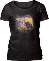 Ladies T-shirt Protect Bee Black L