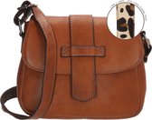 Micmacbags Wildlife Schoudertas - Bruin