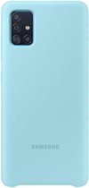 Samsung Silicone Hoesje - Samsung Galaxy A51 - Blauw
