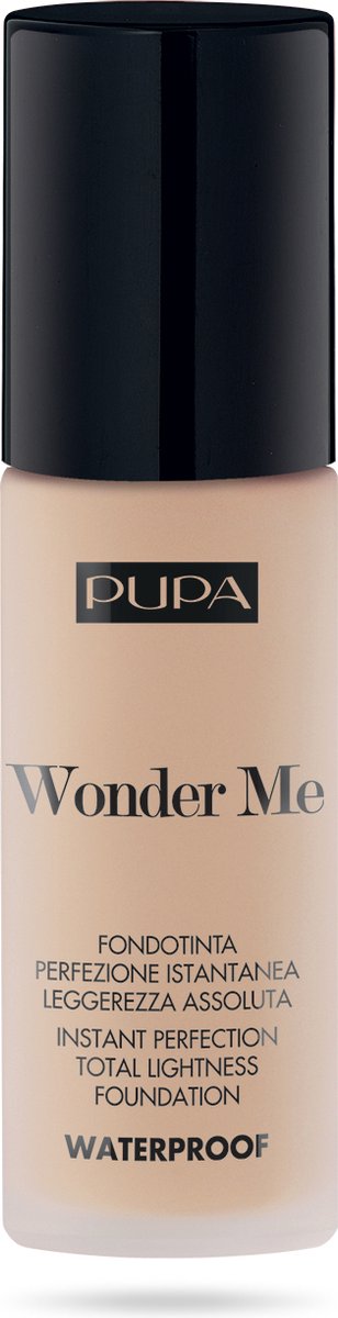 Goedkoopste PUPA Milano Wonder Me Foundation 020 Light Beige 30 ml