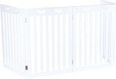 Trixie Afsluithek Wit 4 Panelen - 60-160X75 CM