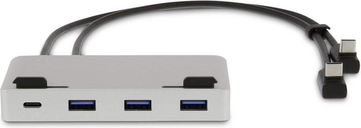 LMP - USB-C HUB Dock ProStand 4K - 7 Poorten - Aluminium - Zilver