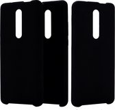 Xiaomi Mi 9T Hoesje - Mobigear - Rubber Touch Serie - Hard Kunststof Backcover - Zwart - Hoesje Geschikt Voor Xiaomi Mi 9T