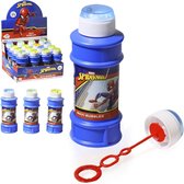 6x Spiderman bellenblaas flesjes met spelletje 175 ml voor kinderen - Uitdeelspeelgoed - Grabbelton speelgoed