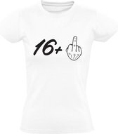 Zeventien jaar Dames t-shirt | verjaardag | feest | cadeau | Wit