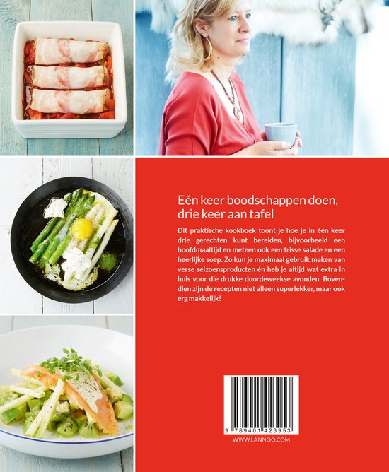 1 x koken = 3 x eten