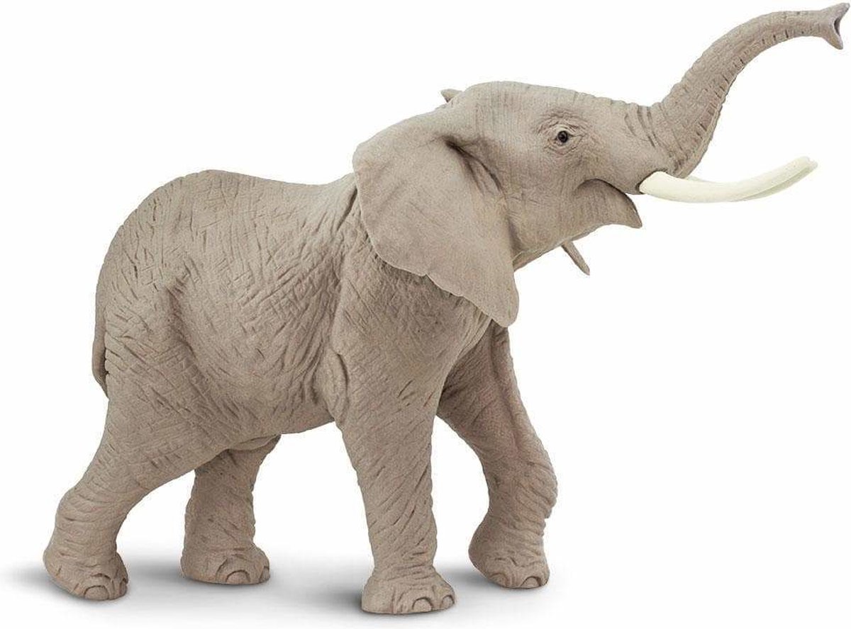 Safari Wilde Dieren Olifant Junior 29,5 Cm Grijs