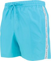 Calvin Klein tapes logo zwemshort blauw - L