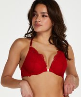 Hunkemöller Dames Lingerie Voorgevormde push-up beugel bh Claire  - Rood - maat C80